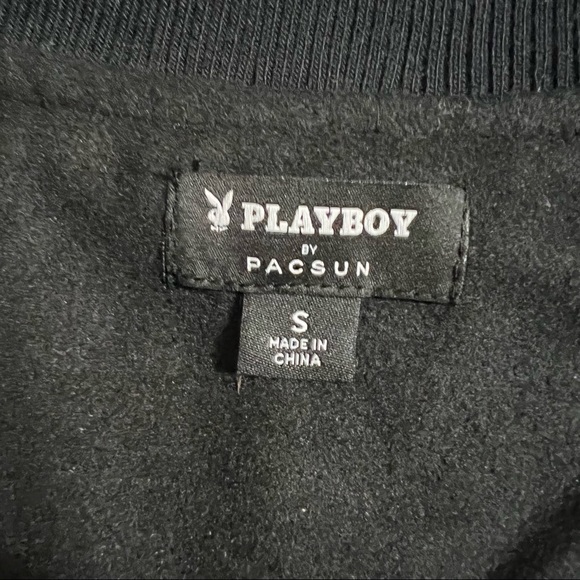 Playboy Love Club Letterman Bomber Jacket - Picture 15 of 16